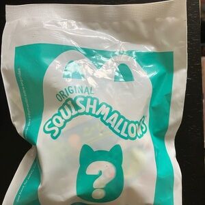 McDonald's Original Squishmallows Toy - Teal and White